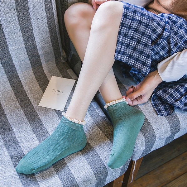 Japanese Lolita Lace Socks 3 Pairs Cute kawaii