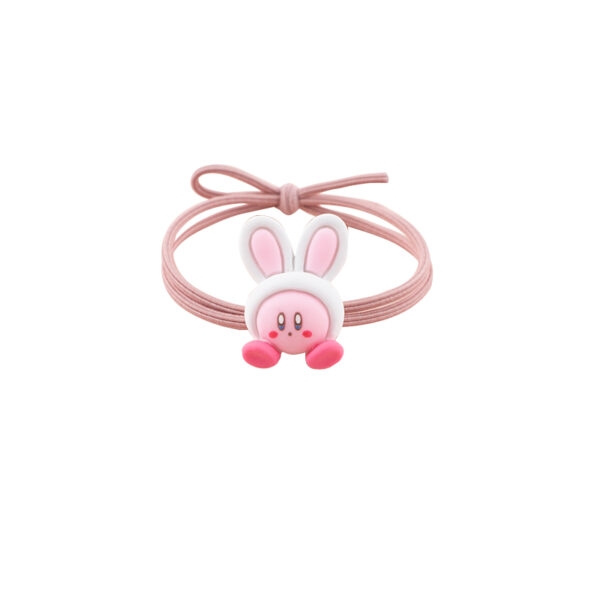 Pierścień do włosów Ins Style Cute Star Kirby Kawaii gumka do włosów