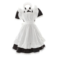 Cute Japanese Sweet Maid Dress apron dress kawaii