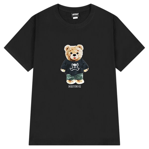 Original Design Oversize Cartoon Bear T-shirt 7