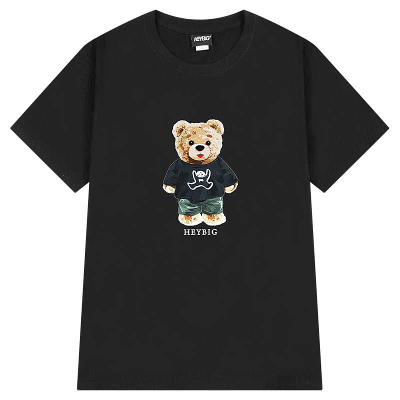Original Design Oversize Cartoon Bear T-shirt - Kawaii Fashion Shop ...