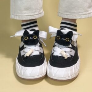 Ulzzang All-match Black Low-top Canvas Shoes All-match kawaii