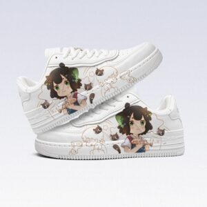 Söt tecknad Anime Girl Sneakers Anime Girl kawaii