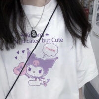 かわいい日本のオーバーサイズクロミ T シャツ日本のかわいい