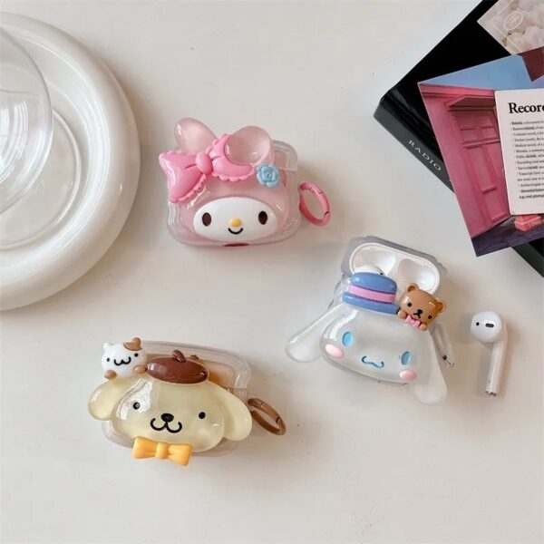 Kawaii 3D Stereo My Melody Airpods Case 2