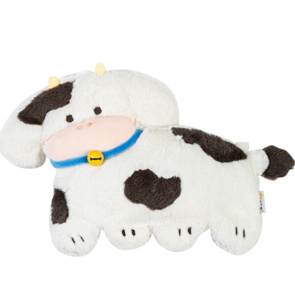 Kawaii Plush Cow Crossbody-väska Ko kawaii