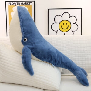 Lindo juguete de peluche de ballena grande regalo de cumpleaños kawaii