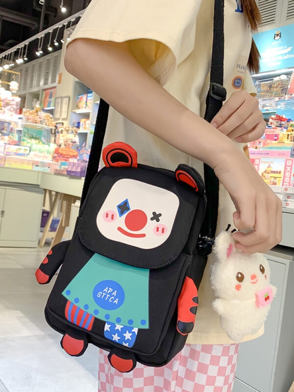 Cute Clown Messenger Bag 4