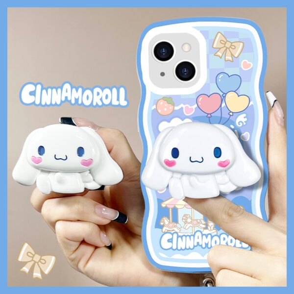 Schattig Cinnamoroll transparant zacht iPhone-hoesje Cinnamoroll-kawaii