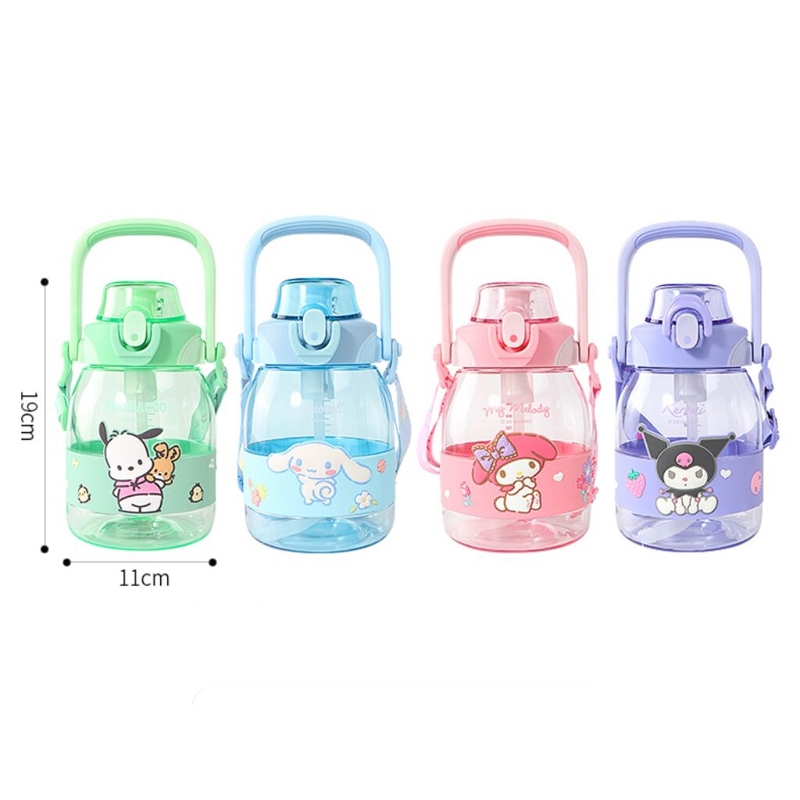 Cute Sanrio Character Portable Large-Capacity Water Bottle