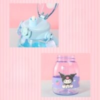 Bottiglia d'acqua portatile di grande capacità con simpatico personaggio Sanrio Cinnamoroll kawaii