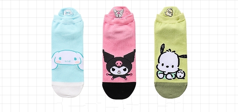 Kawaii Sommer Sanrio Charakter Socken