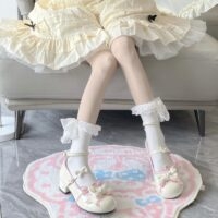 Kawaii Sweet Girl Rosa Lolita Schuhe Süßes Kawaii
