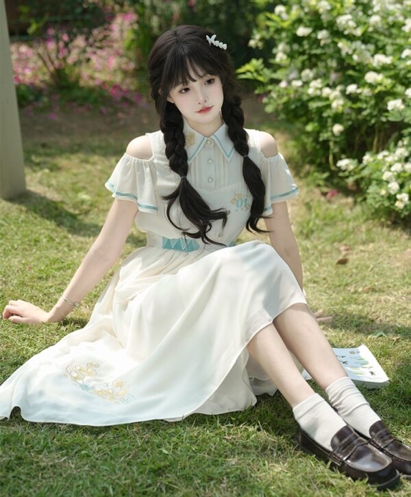Sommer-Hatsune-Miku-Joint-Kleid 2