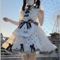 Zestaw spódnic Lolita w słodkim stylu Sanrio Alicja kawaii