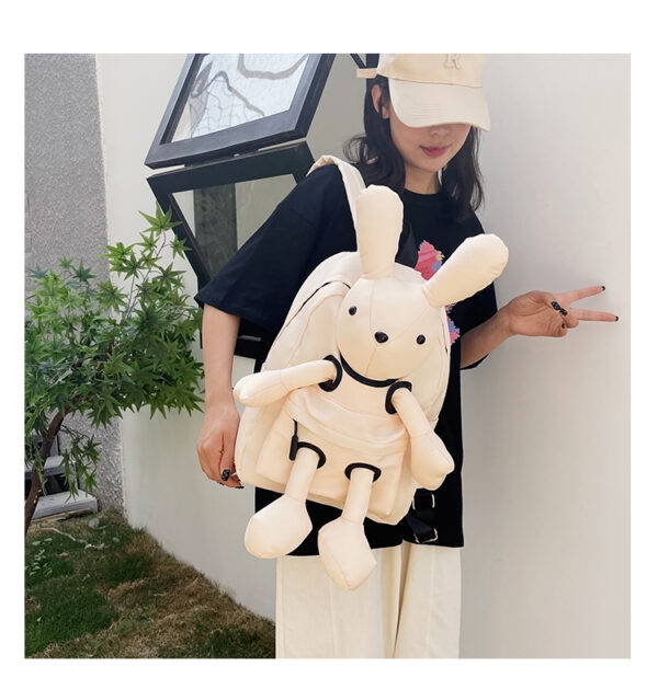 Cute Bunny Doll Backpack 5