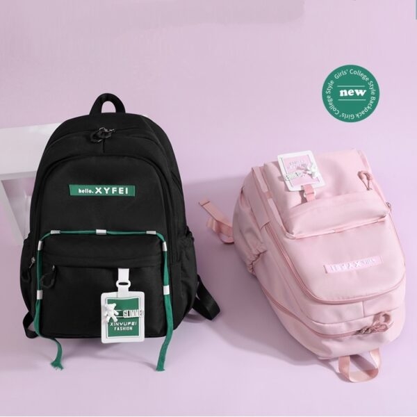Cute Korean College Style All-match Backpack 7