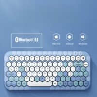 blauw-enkel toetsenbord