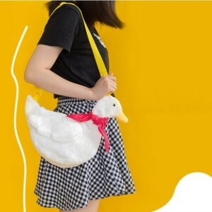 Kawaii Cartoon Duck Figure Shoulder Bag