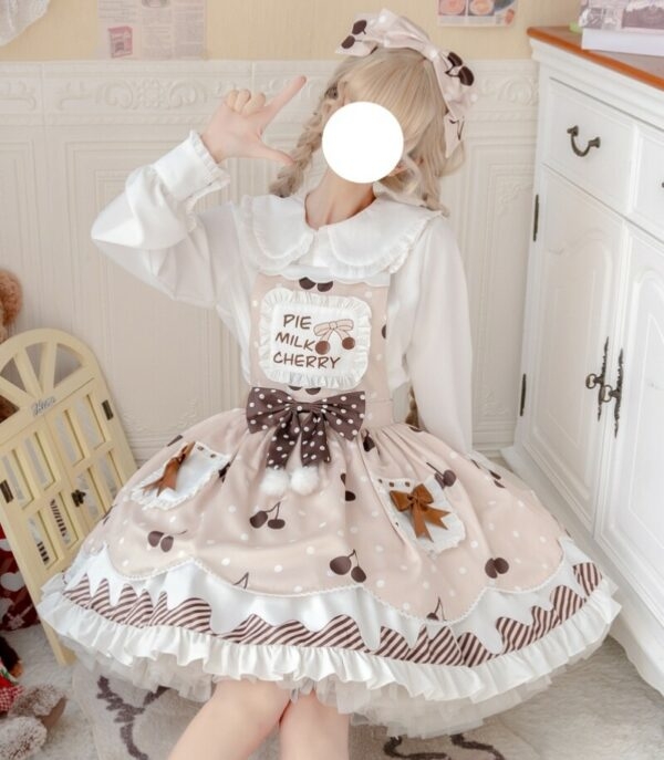 Kawaii Cute And Sweet Style Lolita JSK Skirt JSK kawaii