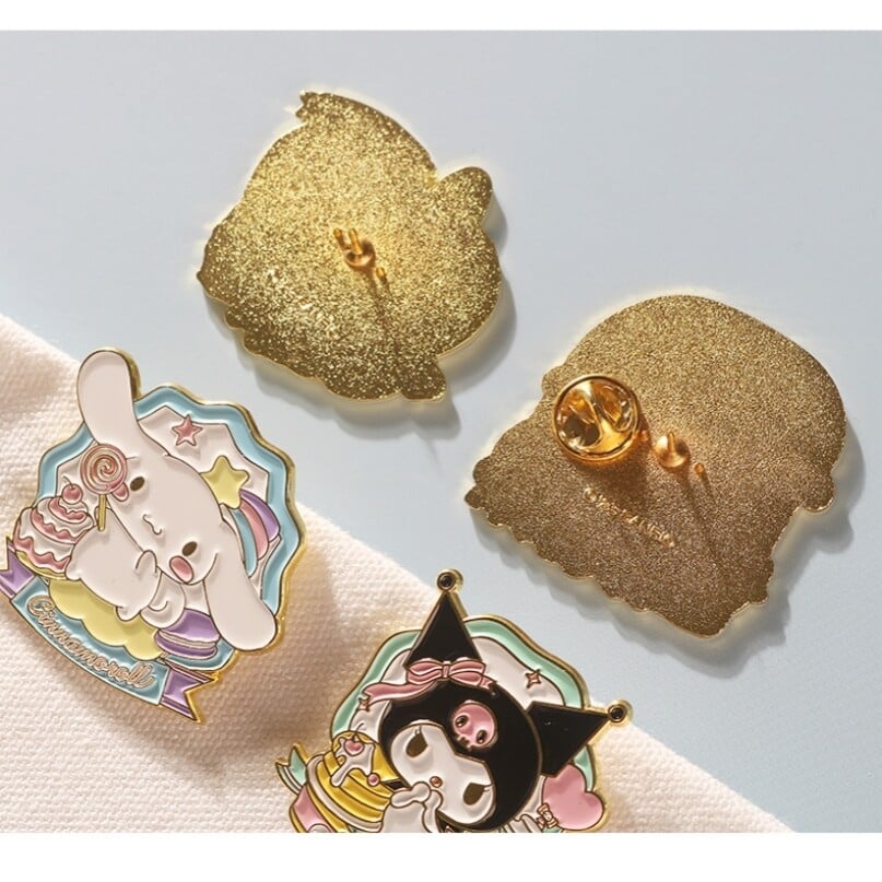 Delmin metal badge 「 SHOW BY ROCK!! 」 Sanrio Animation Store Limited, Goods / Accessories