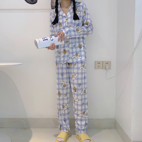 Пижамный костюм Kawaii Sweet Cinnamoroll осень каваи