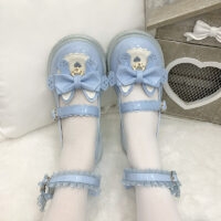 Kawaii Japanese Cartoon Kitten All-match Lolita Shoes Cute kawaii