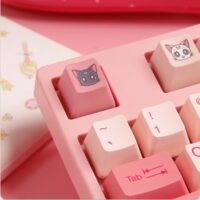 Kawaii Pink Aesthetic Sailor Moon Mechanical Keyboard Aesthetic kawaii