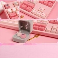 Kawaii Pink Aesthetic Sailor Moon Mechanical Keyboard Aesthetic kawaii
