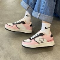 Harajuku Kawaii Fashion Pink Hello Kitty Sneakers Harajuku kawaii