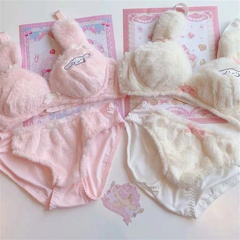 Conjunto de ropa interior Kawaii Sanrio Cinnamoroll - Pink, XXXL