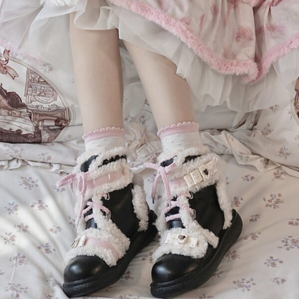 Kawaii Sweet Girl Style Snow Boots Cute kawaii