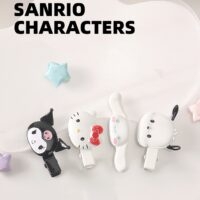 Kawaii söta tredimensionella Sanrio karaktärshårklämma Cinnamonroll kawaii