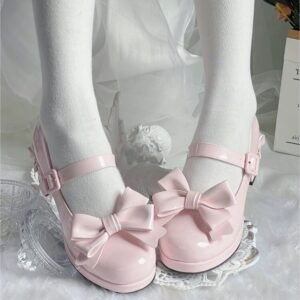 Kawaii Sweet Girly Style Schleife Lolita Schuhe Schleife kawaii