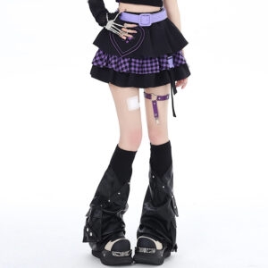 Summer Sweet Cool Girly Style Cake Skirt with Belt Belt kawaii