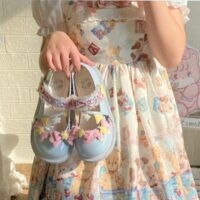 Zapatos Kawaii Color Caramelo Lolita color caramelo kawaii