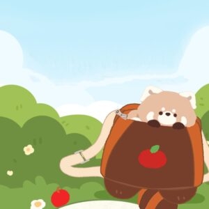 Pluszowy plecak Kawaii Red Panda Plecak kawaii